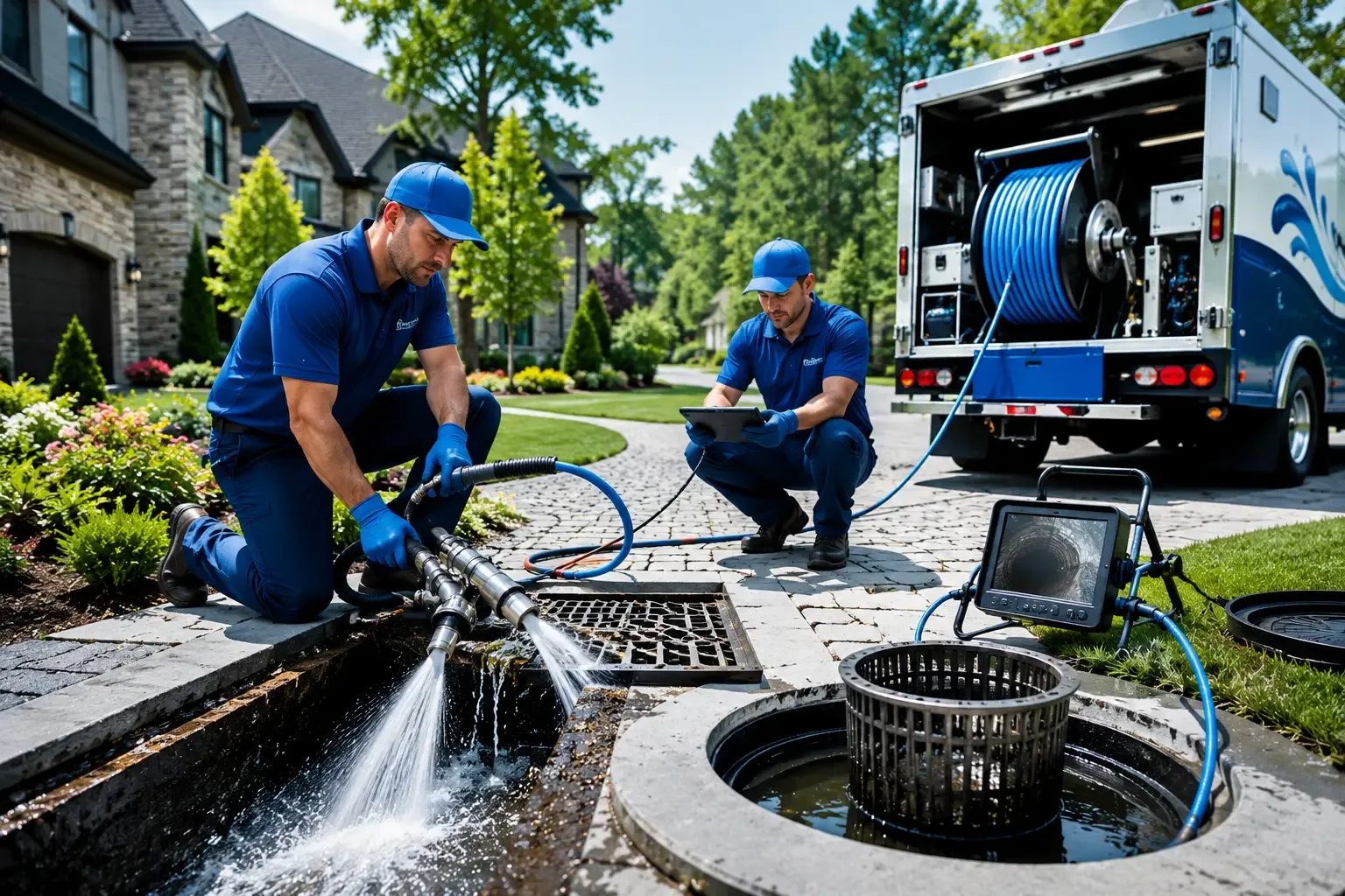 Local outdoor drain cleaning professionals in La Pointe, WI