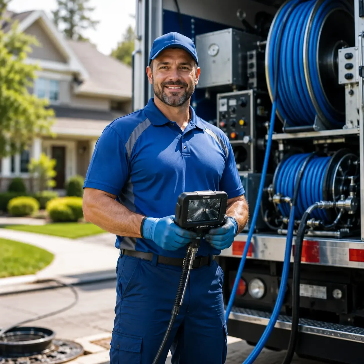 Local outdoor drain cleaning specialists in La Pointe, WI